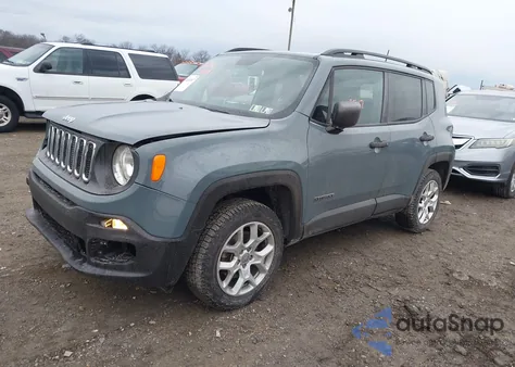 2018 Jeep Renegade Sport 4X4 z USA, uszkodzony, nr VIN ZACCJBAB4JPJ53088